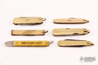 5 Antique Gold Slipjoints