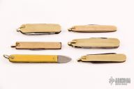 5 Antique Gold Slipjoints