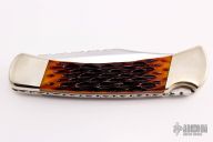 Buck 110 - Auto Conversion - 50 Year Commemorative - Jigged Bone