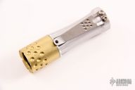 Malihini Flashlight in Aluminum and Brass