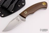 Pocket Bowie with Canvas Micarta