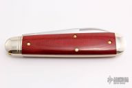 American Jack - Red Linen Micarta