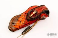Custom Belt Sheath - THE RED INDIAN