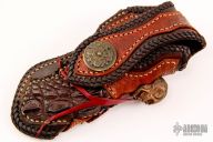 Custom Belt Sheath - THE RED COBRA