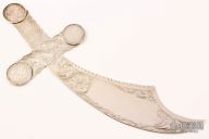 Sterling Silver Scimitar - 3 Silver Dollars