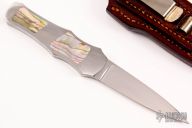 Bird Knife - Abalone Inlays