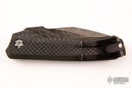 Wraith Auto - Blued VF Damascus and Flamed Bolster