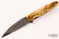 Wharncliffe Flipper - Mammoth and Damascus