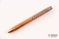 Copper Clicker Pen with Dots