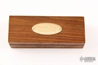 Damascus and Jade Linerlock