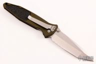 161-11GR Socom Elite M/A T/E Green Stonewash Serrated