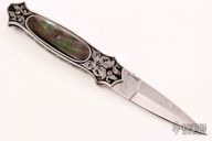 Engraved Folding Dagger
