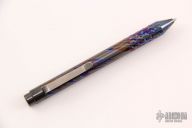 Fluted DarkTi Clicker Pen