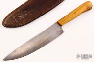 Drop Point Kitchen Knife