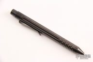 Fluted Zirconium Clicker Pen