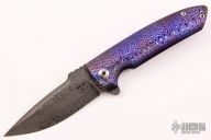 Damascus and MokuTi Rockeye Flipper