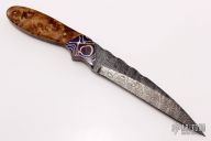 Damascus and Burl Wharncliffe