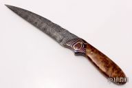 Damascus and Burl Wharncliffe