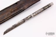 Kuba-Shiv with Leather Pocket Sheath