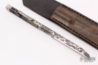 Kuba-Shiv with Leather Pocket Sheath