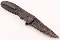 Snap Flipper with Dragonskin Damascus