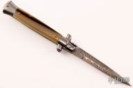 Damascus and Horn Swivel Bolster