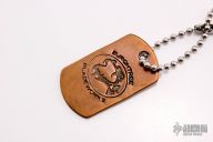 Burchtree Bladeworks Dog Tag