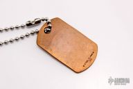 Burchtree Bladeworks Dog Tag