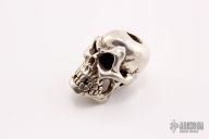Silver Skull Bead