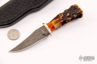 Mini Damascus Bowie