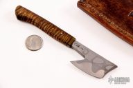 Miniature Damascus Hatchet