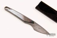 Magnetic Neck Knives - Damasteel and MOP