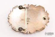 Mosaic Buckle - Sterling Silver