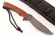 Nyx - Black / Brown w/ Black Nylon Sheath