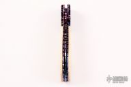 Damascus and Mammoth Ivory Lockback - Nude Scrimshaw