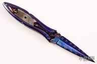 Damascus Folding Dagger