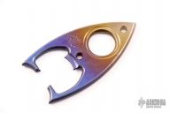 Ti Bottle Rocket Pod with Fade Anodization