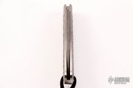 Jigged Titanium Lanny's Clip with Damascus Blade