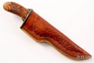 Birdseye Damascus Hunter