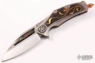 Super Matrix-R - Meteorite Inlays w/ Engraving by Jody Muller