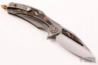 Super Matrix-R - Meteorite Inlays w/ Engraving by Jody Muller