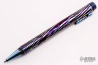 Custom Timascus 500 Pen with Milled Clip