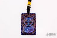 Engraved Titanium Worry Stone