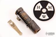 Blackened Copper Gunner Grip Trident with Steel Flame Clip