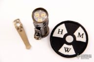 Blackened Copper Gunner Grip Trident with Steel Flame Clip