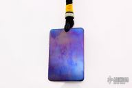 Engraved Titanium Worry Stone