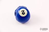  Pool Ball Carved Skull