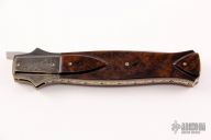 Engraved Linerlock Dagger