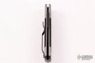 Godson 702 - Grey Handle / Black G10 Inlays / Black Blade / Plain Edge