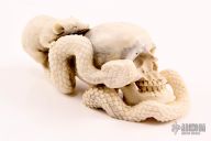  Skull/Snake/Rat carving 